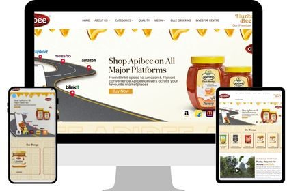 Apibee &ndash; Food & Beverage / FMCG project by Mr. Code