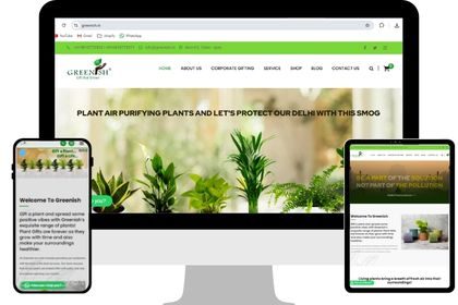 Greenish &ndash; Gardening & Horticulture project by Mr. Code