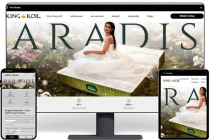 King Koil &ndash; Premium & Luxury Mattresses project by Mr. Code